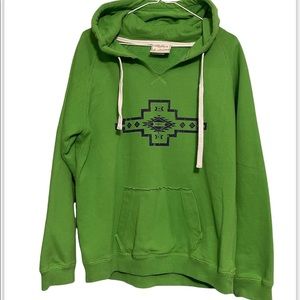 J. America Womens V-Neck Pullover Hoodie
